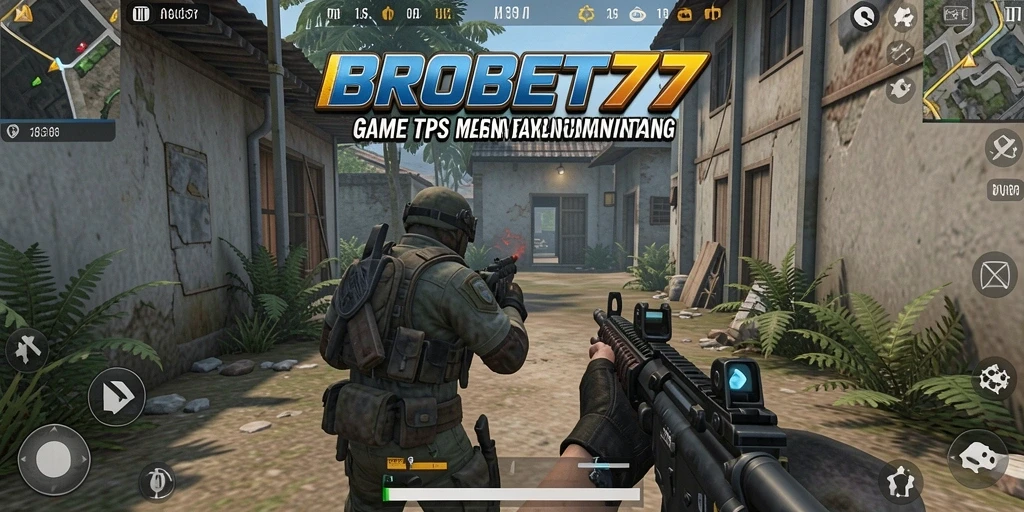Screenshot gameplay BROBET77 yang menunjukkan aksi pertempuran yang intens.