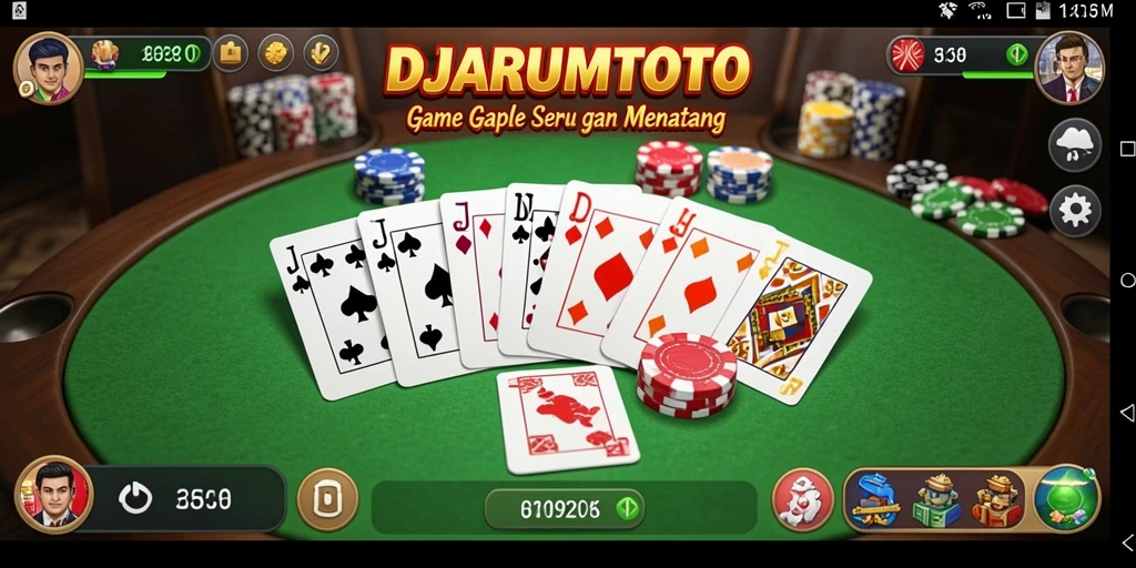 Tampilan gameplay seru dan interaktif di DJARUMTOTO.