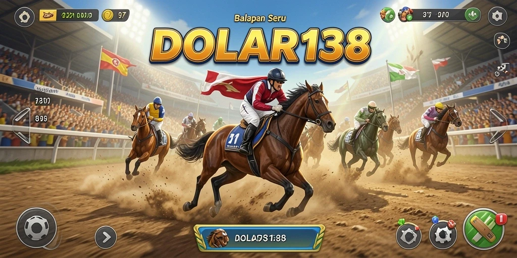 Gameplay balapan seru DOLAR138 dengan grafis menawan.