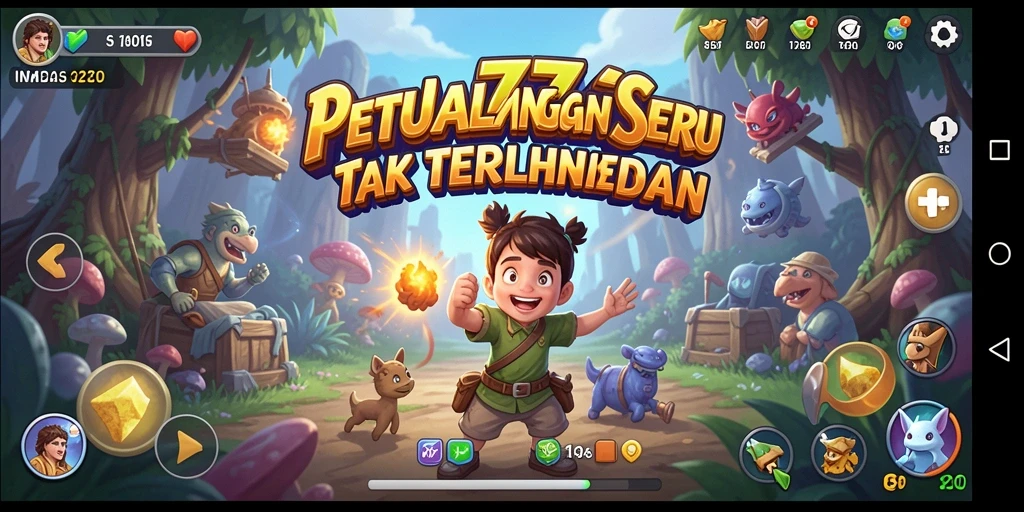 Tampilan menarik dari gameplay seru INA777 yang penuh petualangan.