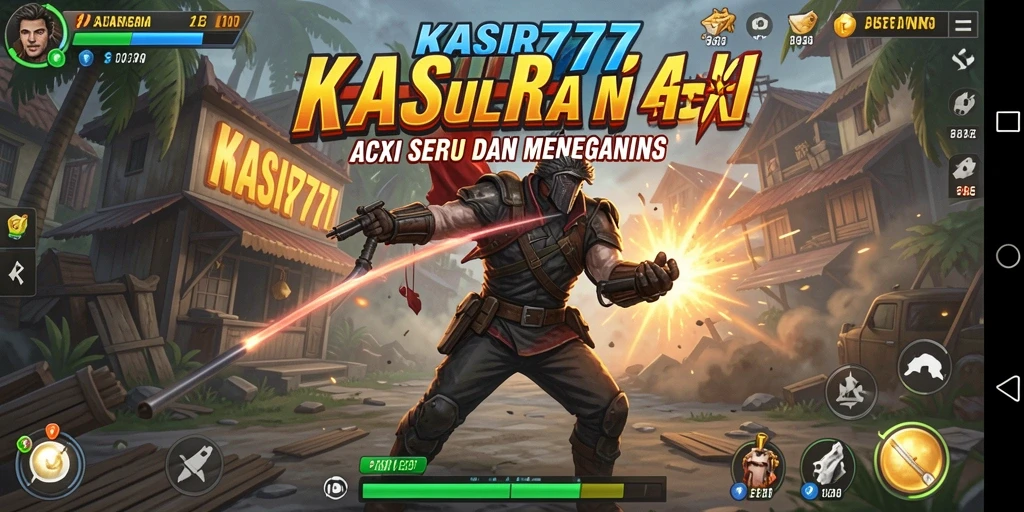 Tampilan menegangkan gameplay KASIR777 saat pertempuran epik.