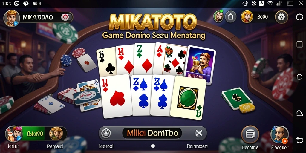 Gameplay seru dan menantang di MIKATOTO