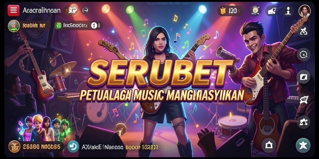 Tampilan gameplay SERUBET yang seru dan interaktif.