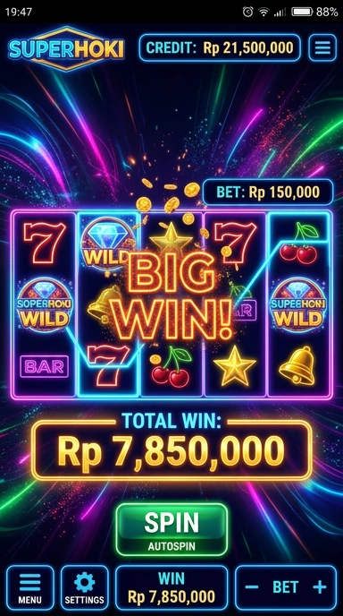 Fitur pencarian cepat untuk menemukan aplikasi di superhoki.